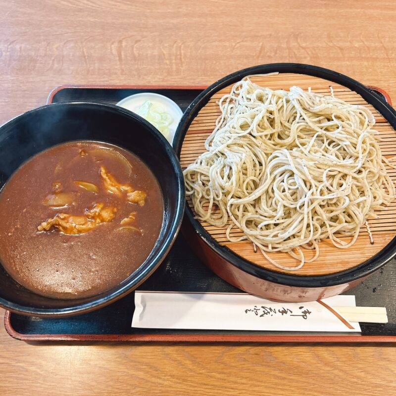 東京都下落合『おそば 更科大黒』（さらしな だいこく）そば 蕎麦 蕎麦屋 そば屋 おすすめ soba 日刊水と蕎麦 soba-aqua メニュー「激辛カレー南ばんせいろ」