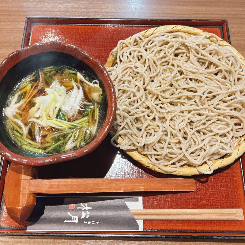 埼玉県浦和『手打蕎麦 松月』（しょうげつ）そば 蕎麦 蕎麦屋 そば屋 おすすめ soba 日刊水と蕎麦 soba-aqua メニュー「イベリコ豚せいろ」