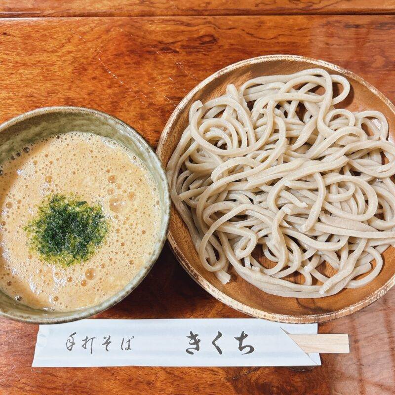 埼玉県土呂『手打ちそば きくち』そば 蕎麦 蕎麦屋 そば屋 おすすめ soba 日刊水と蕎麦 soba-aqua メニュー「そばとろ（深山）」