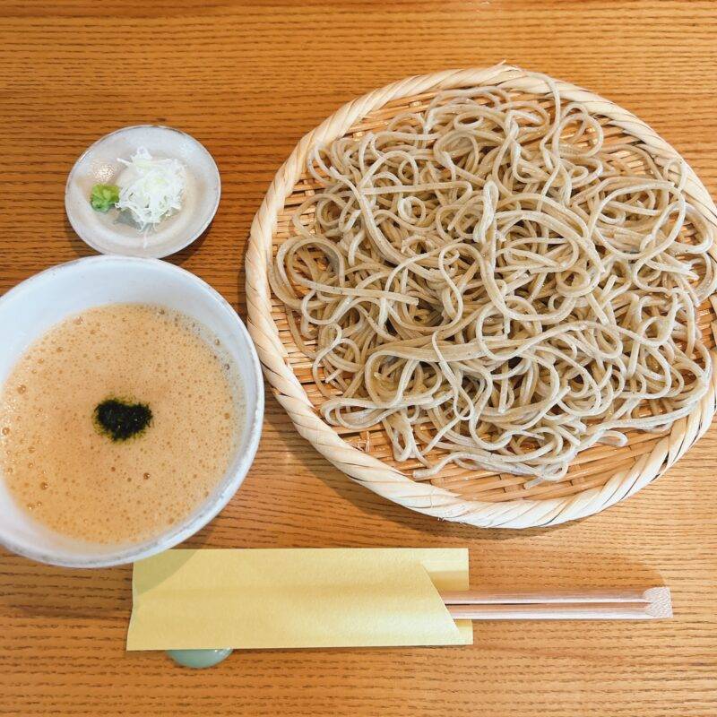 埼玉県大宮公園『手打蕎麦 椋庵』（むくあん）そば 蕎麦 蕎麦屋 そば屋 おすすめ soba 日刊水と蕎麦 soba-aqua メニュー「つけとろ」