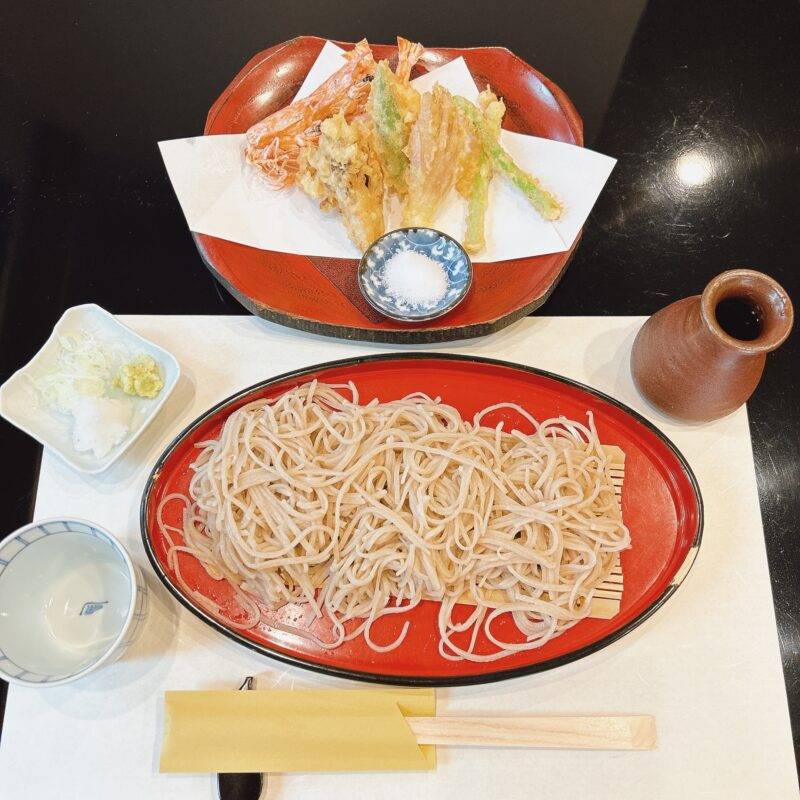 東京都入谷『石臼手打ち 蕎麦 川しま』そば 蕎麦 蕎麦屋 そば屋 おすすめ soba 日刊水と蕎麦 soba-aqua メニュー「天せいろ」