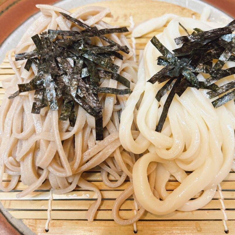 東京都飯田橋『手打そば 民芸 志な乃』そば 蕎麦 蕎麦屋 そば屋 おすすめ soba 日刊水と蕎麦 soba-aqua メニュー「お勧め天ざる 合盛り」