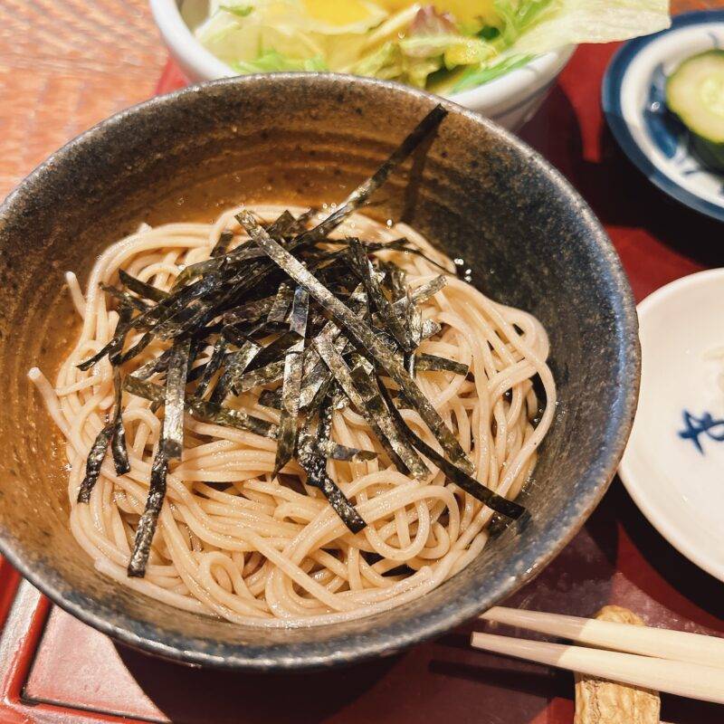 神奈川県元住吉『そば由肆 やぶ久』（そなゆうし やぶきゅう）そば 蕎麦 蕎麦屋 そば屋 おすすめ soba 日刊水と蕎麦 soba-aqua メニュー「本日のおひるごはん かき揚げ丼」