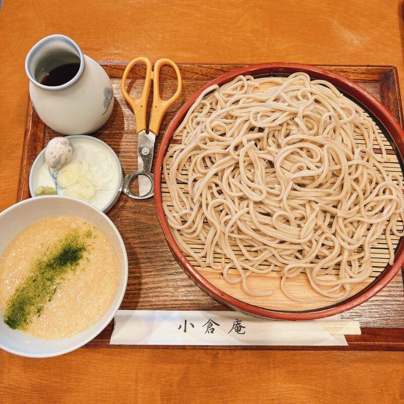 東京都上野『おそば 小倉庵』そば 蕎麦 蕎麦屋 そば屋 おすすめ soba 日刊水と蕎麦 soba-aqua メニュー「とろろそば」