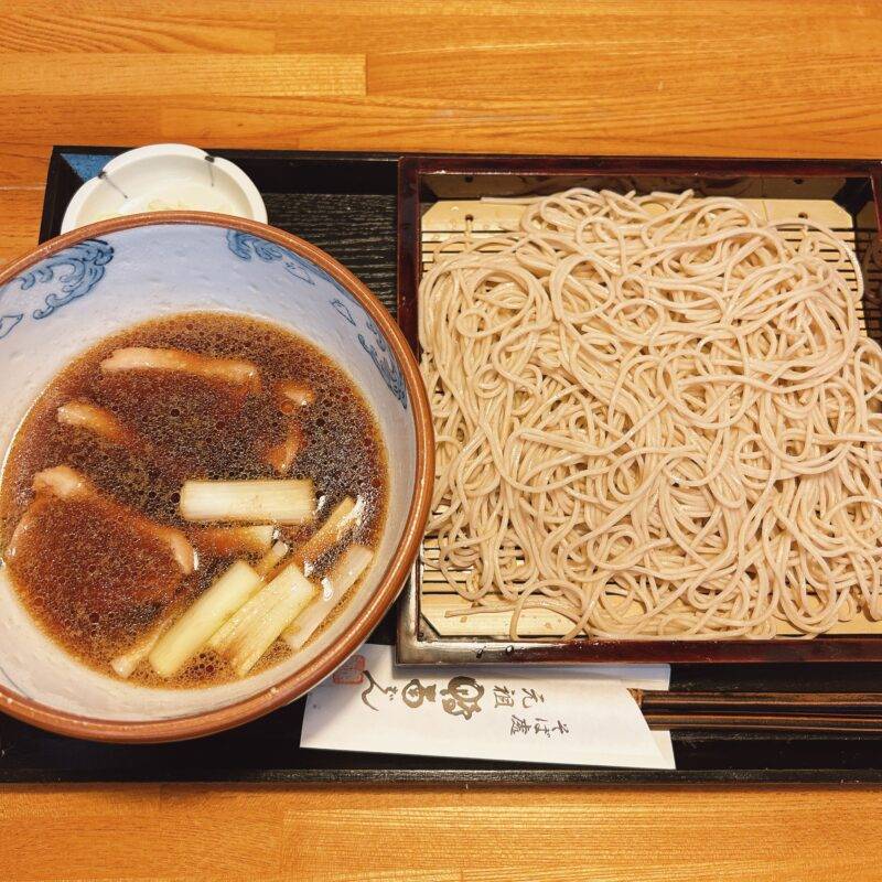 神奈川県湘南台『元祖 鴨南ばん 本家』そば 蕎麦 蕎麦屋 そば屋 おすすめ soba 日刊水と蕎麦 soba-aqua メニュー「本鴨せいろ」