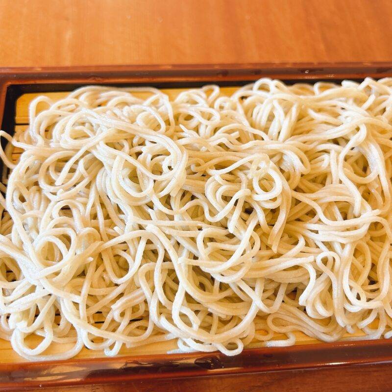 東京都北千住『蕎麦 あららぎ』そば 蕎麦 蕎麦屋 そば屋 おすすめ soba 日刊水と蕎麦 soba-aqua メニュー「天せいろ蕎麦」