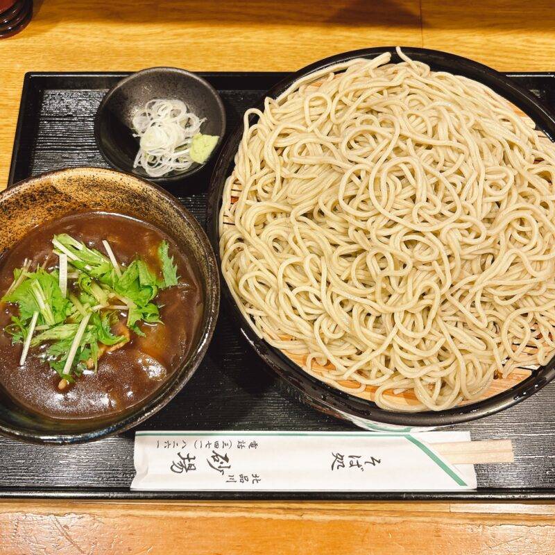 東京都北品川『そば処 北品川 砂場』そば 蕎麦 蕎麦屋 そば屋 おすすめ soba 日刊水と蕎麦 soba-aqua メニュー「カレーせいろ」