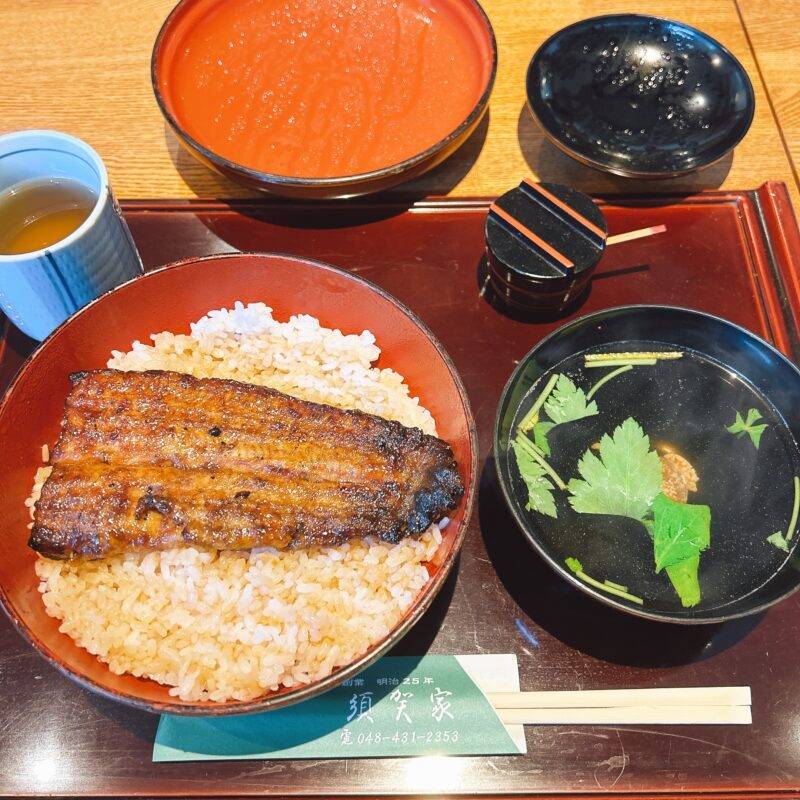 埼玉県蕨『うなぎ生そば 須賀家』そば 蕎麦 蕎麦屋 そば屋 おすすめ soba 日刊水と蕎麦 soba-aqua メニュー「とまとソースの冷たいそば」「うな丼」