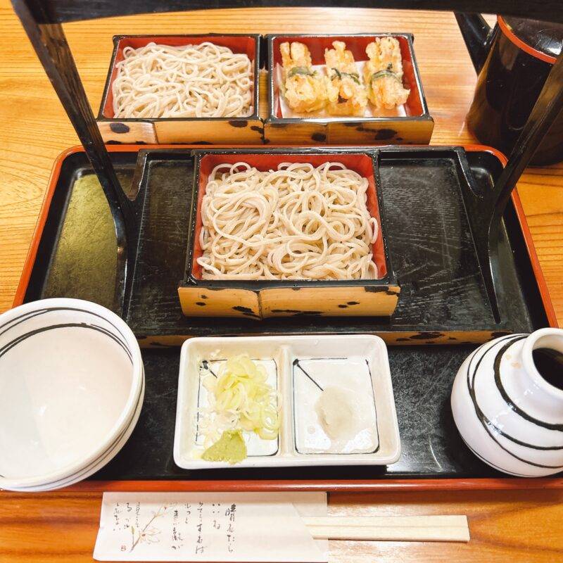 東京都志村坂上『尾張屋』そば 蕎麦 蕎麦屋 そば屋 おすすめ soba 日刊水と蕎麦 soba-aqua メニュー「城山せいろ」