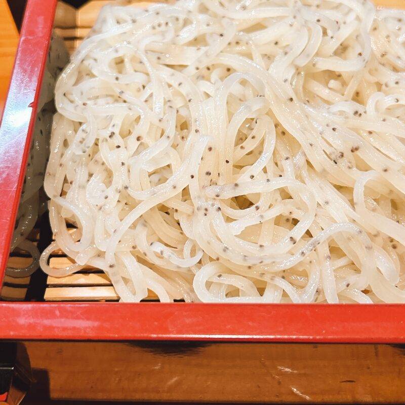 千葉県浦安『手打ち蕎麦 ちんねん』そば 蕎麦 蕎麦屋 そば屋 おすすめ soba 日刊水と蕎麦 soba-aqua メニュー「本日の変わり蕎麦 けし切り」