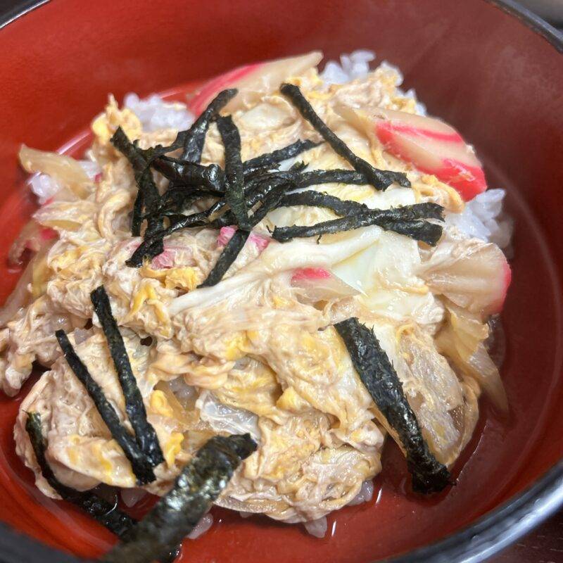 東京都落合南長崎『蕎麦処 花月庵』そば 蕎麦 蕎麦屋 そば屋 おすすめ soba 日刊水と蕎麦 soba-aqua 「本日のランチ 玉子丼セット」