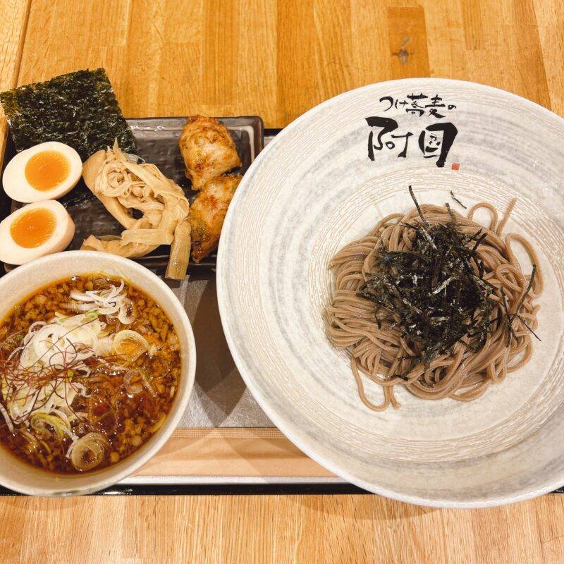 東京都池袋『つけ蕎麦の阿国』（おくに）そば 蕎麦 蕎麦屋 そば屋 おすすめ soba 日刊水と蕎麦 soba-aqua メニュー「特撰つけ蕎麦 こってり」