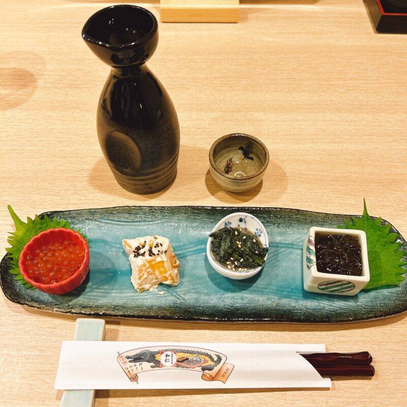 東京都浅草橋『手打ちそば 和仁』（わに）そば 蕎麦 蕎麦屋 そば屋 おすすめ soba 日刊水と蕎麦 soba-aqua メニュー「真野鶴 熱燗」「まぐろ山かけ」「鴨南蛮そば」