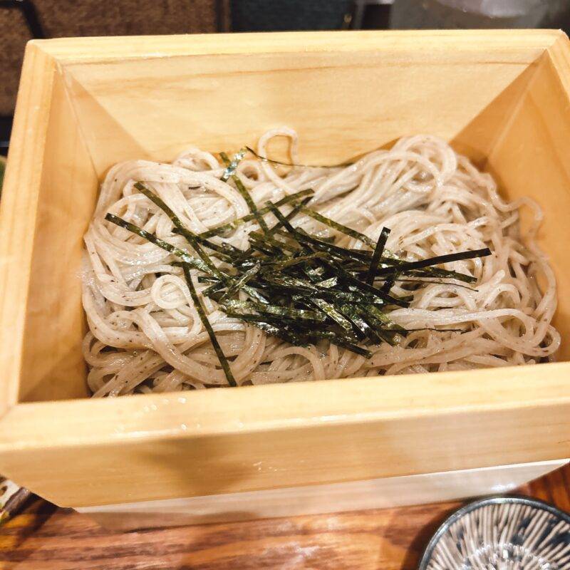 そば 蕎麦 蕎麦屋 そば屋 おすすめ soba 日刊水と蕎麦 soba-aqua 「十割箱蕎麦＆菌活きのこ天セット」