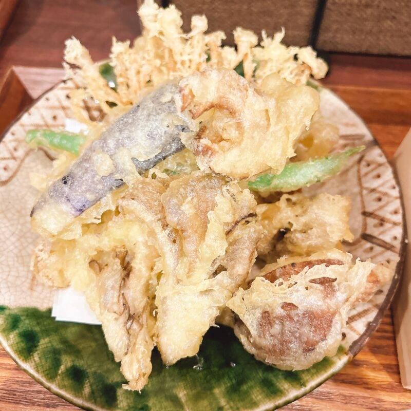 そば 蕎麦 蕎麦屋 そば屋 おすすめ soba 日刊水と蕎麦 soba-aqua 「十割箱蕎麦＆菌活きのこ天セット」