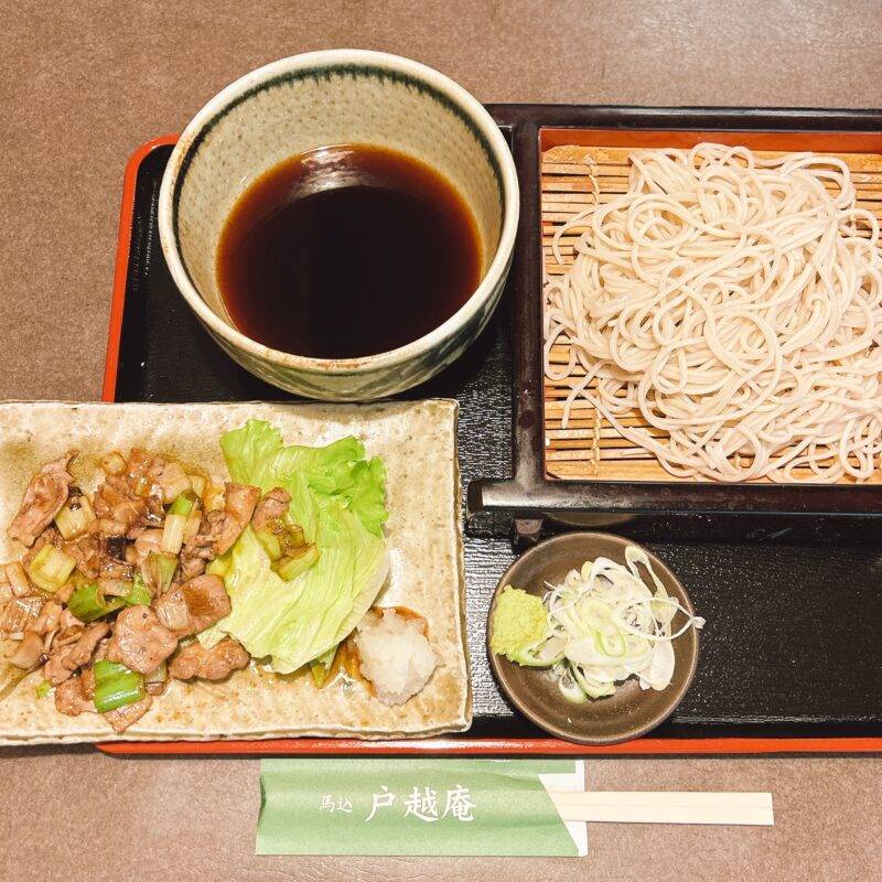 そば 蕎麦 蕎麦屋 そば屋 おすすめ soba 日刊水と蕎麦 soba-aqua メニュー東京都馬込『戸越庵』「鴨せいろ」