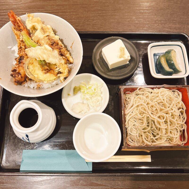 そば 蕎麦 蕎麦屋 そば屋 おすすめ soba 日刊水と蕎麦 soba-aqua メニュー東京都田無『石臼挽き手打ち蕎麦 進士』(しんじ)「平日限定 ランチセット」
