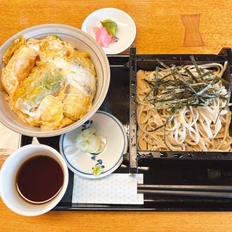 そば 蕎麦 蕎麦屋 そば屋 おすすめ soba 日刊水と蕎麦 soba-aqua メニュー東京都大井町『大井更科』「日替りランチセット」