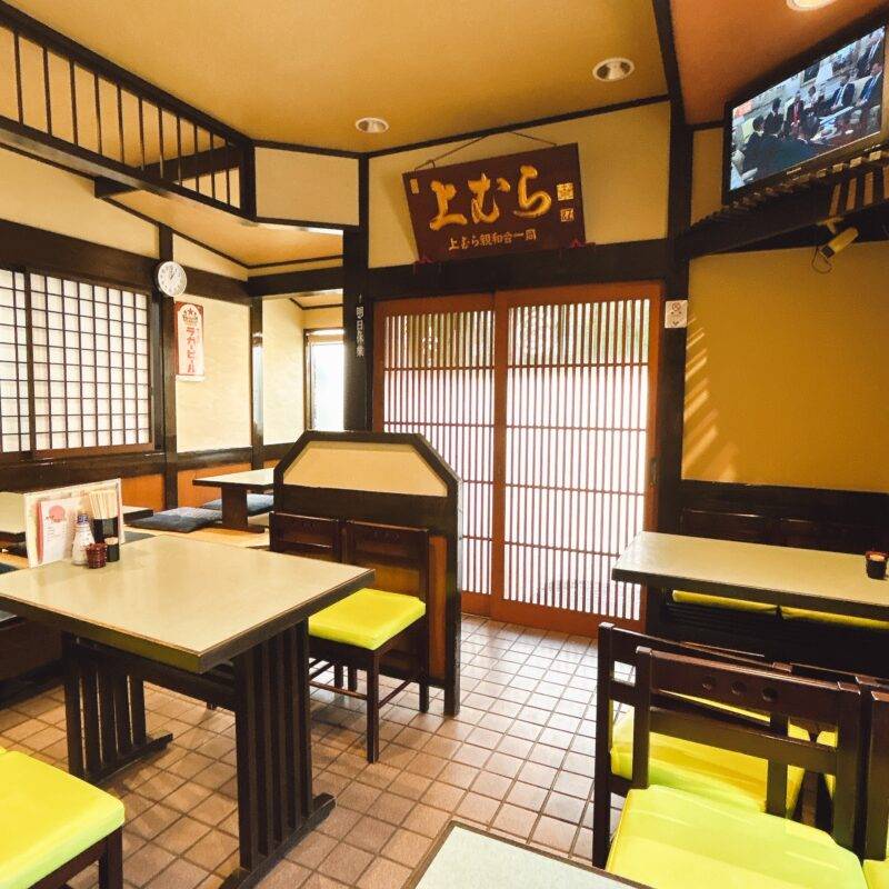 そば 蕎麦 蕎麦屋 そば屋 おすすめ soba 日刊水と蕎麦 soba-aqua メニュー東京都大泉学園『そば処 上むら』「ランチ ミニ牛丼＋冷やしたぬき」