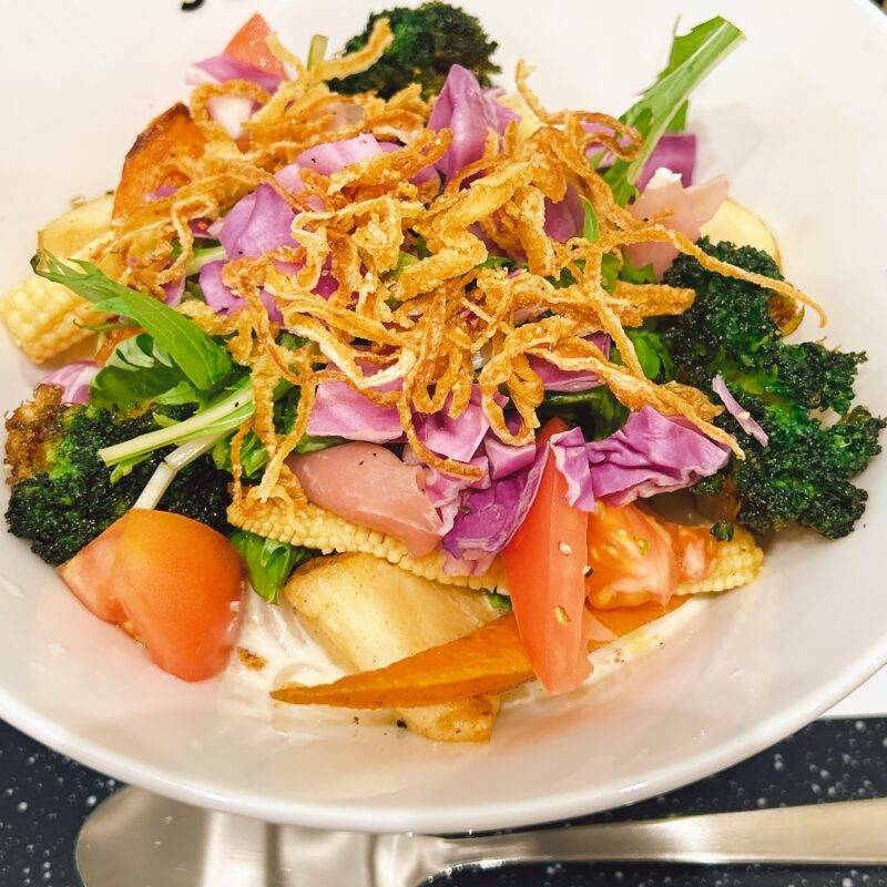 そば 蕎麦 蕎麦屋 そば屋 おすすめ soba 日刊水と蕎麦 soba-aqua メニュー東京都芝浦『SOBA LABO ブルーフロント芝浦店』「東京ベジSOBA BOWL」