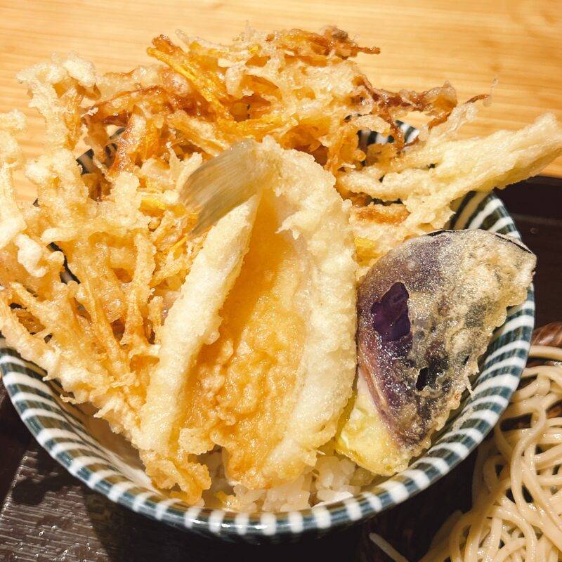 そば 蕎麦 蕎麦屋 そば屋 おすすめ soba 日刊水と蕎麦 soba-aqua メニュー東京都小川町『蕎麦といろり焼 創』(そう)「日替わりA 蕎麦と旬菜天丼」