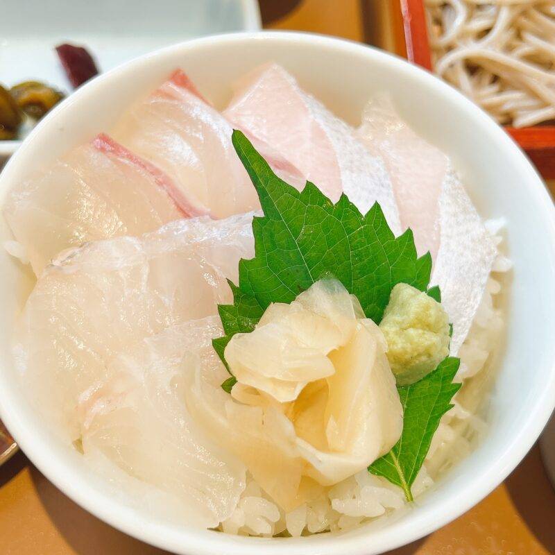 そば 蕎麦 蕎麦屋 そば屋 おすすめ soba 日刊水と蕎麦 soba-aqua メニュー東京都大泉学園『まる竹「膳」 大泉学園』「海鮮丼セット」