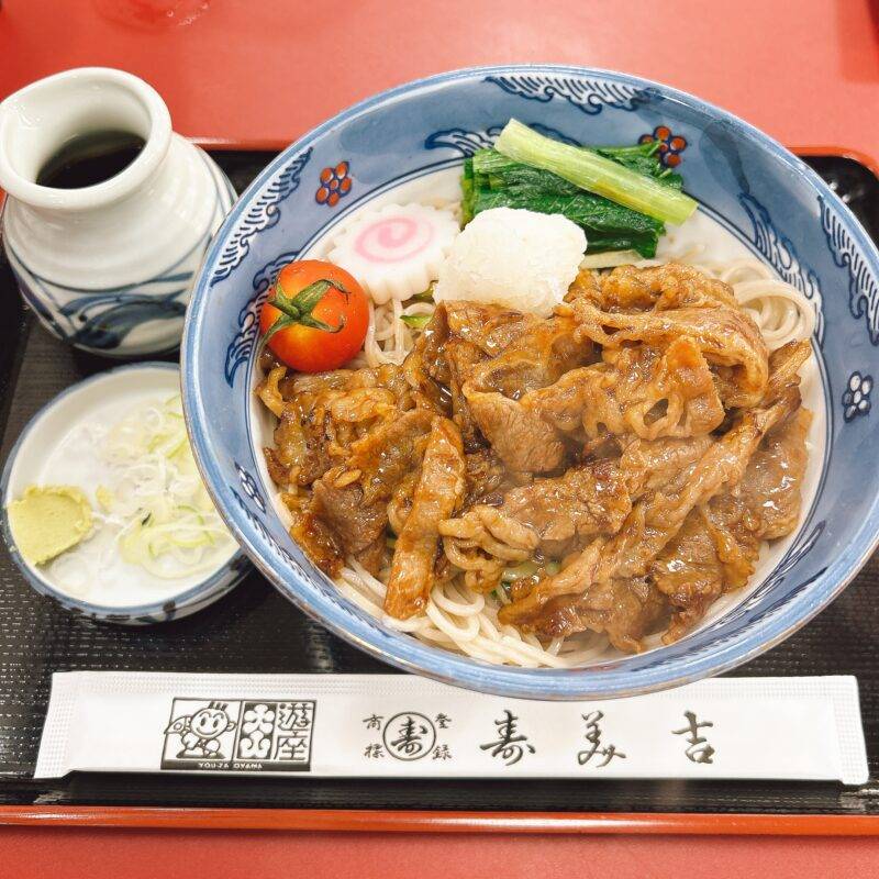 そば 蕎麦 蕎麦屋 そば屋 おすすめ soba 日刊水と蕎麦 soba-aqua メニュー東京都大山『そば処 寿美吉』(すみよし)「冷やしスタミナ」