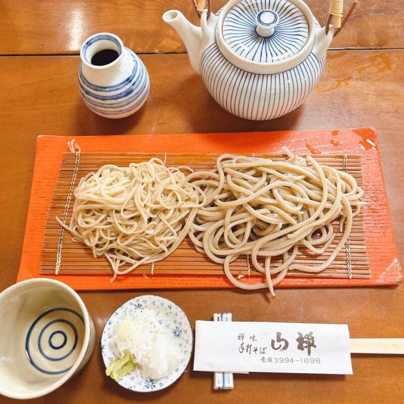 そば 蕎麦 蕎麦屋 そば屋 おすすめ soba 日刊水と蕎麦 soba-aqua メニュー東京都氷川台『手打ちそば 山禅』(やまぜん)「二色そば」