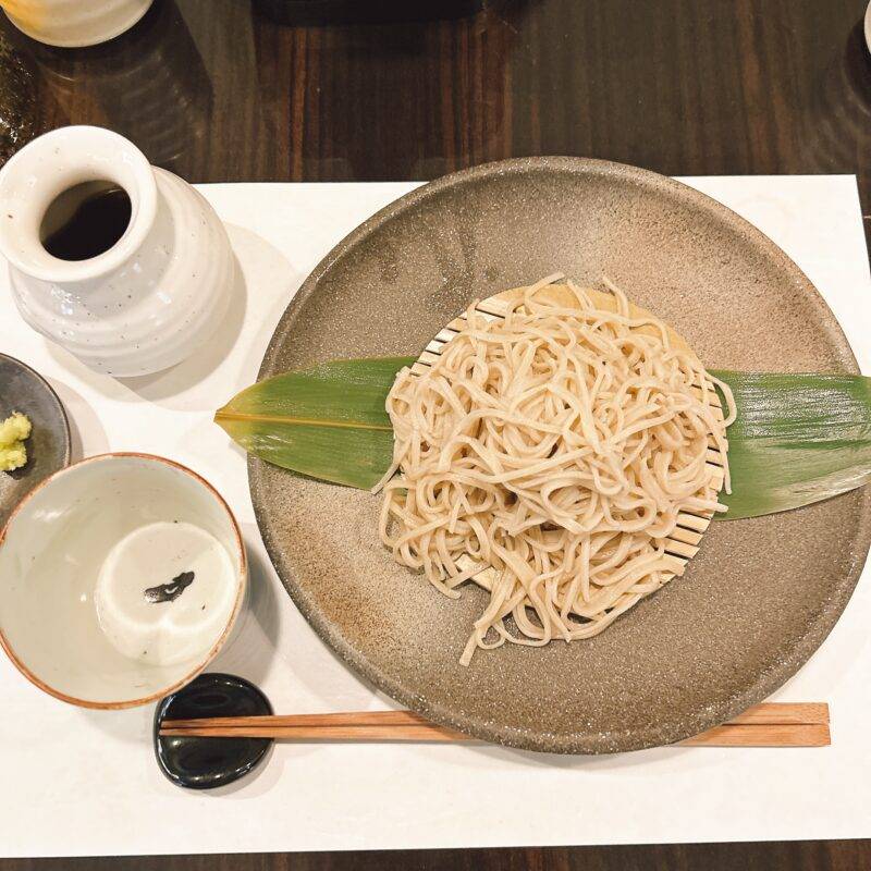 そば 蕎麦 蕎麦屋 そば屋 おすすめ soba 日刊水と蕎麦 soba-aqua メニュー東京都高田馬場『手打蕎麦 nobu』「利き蕎麦」