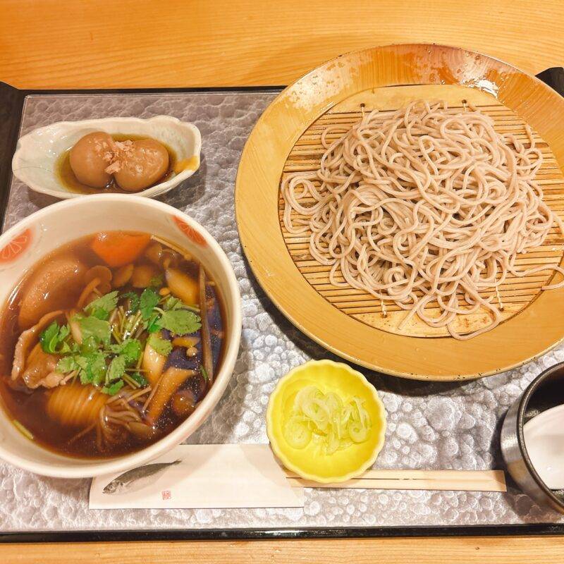 そば 蕎麦 蕎麦屋 そば屋 おすすめ soba 日刊水と蕎麦 soba-aqua メニュー東京都千歳船橋『味処 尾花』「いも煮せいろそば」