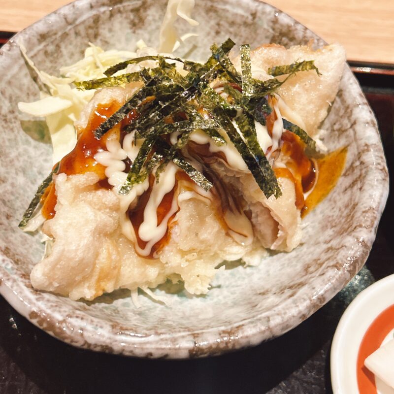 そば 蕎麦 蕎麦屋 そば屋 おすすめ soba 日刊水と蕎麦 soba-aqua メニュー東京都御徒町『手打そば はなみずき』「今週のランチセット たぬきそばとプチ定食」