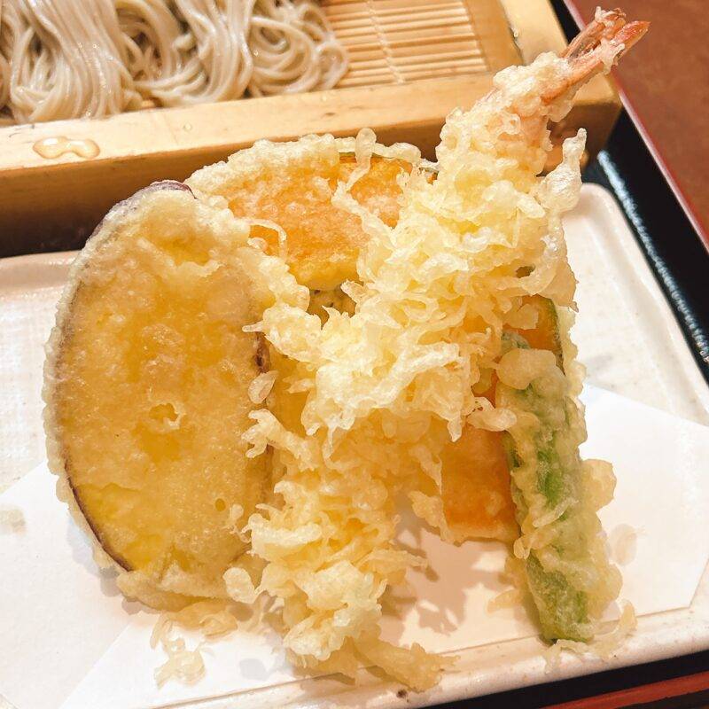 そば 蕎麦 蕎麦屋 そば屋 おすすめ soba 日刊水と蕎麦 soba-aqua メニュー東京都新中野『越後へぎそば 桂屋』「天付きへぎそばセット」