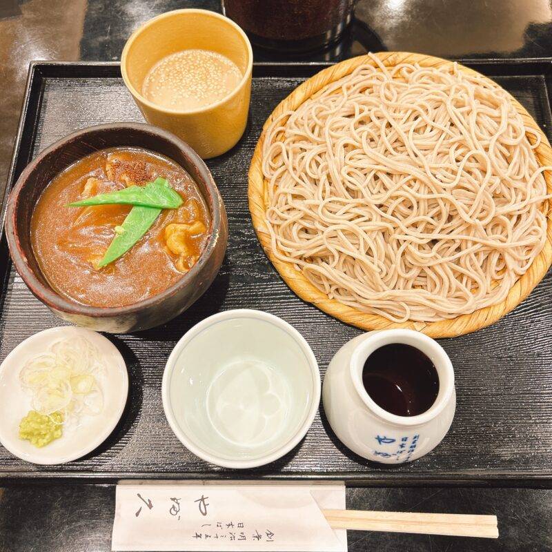 そば 蕎麦 蕎麦屋 そば屋 おすすめ soba 日刊水と蕎麦 soba-aqua メニュー東京都両国『日本橋 やぶ久 両国江戸NOREN店』「つゆ三昧そば」