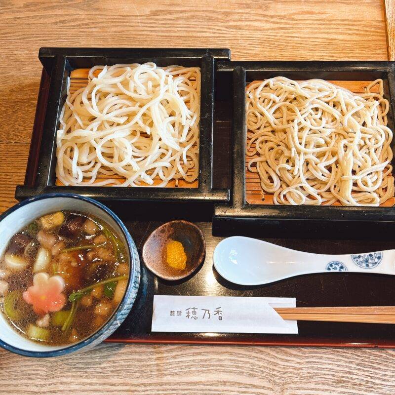 そば 蕎麦 蕎麦屋 そば屋 おすすめ soba 日刊水と蕎麦 soba-aqua メニュー東京都両国『蕎肆 穂乃香』（きょうし ほのか）「二色北斎せいろ」