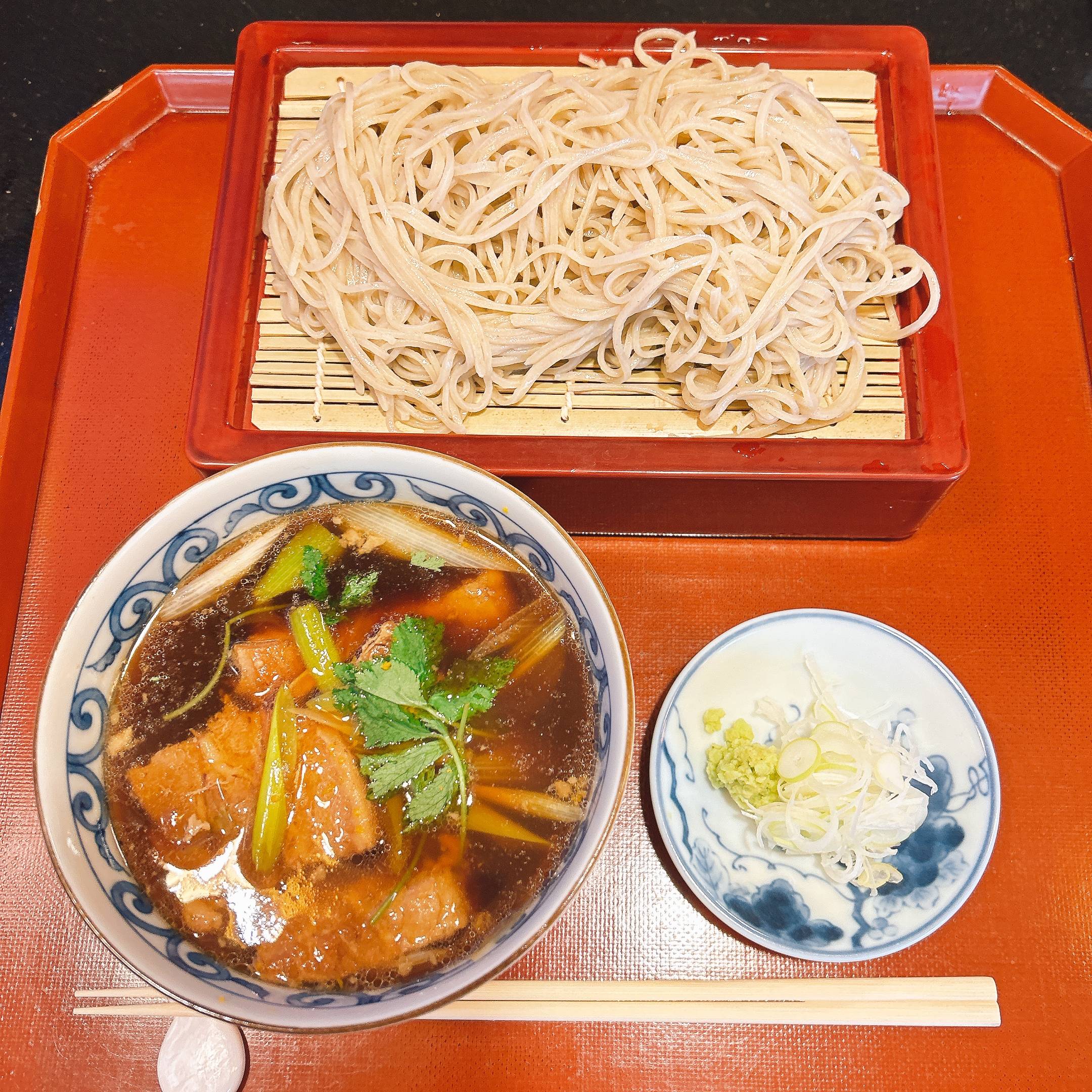 そば 蕎麦 蕎麦屋 そば屋 おすすめ soba 日刊水と蕎麦 soba-aqua メニュー東京都高円寺『瓢』（ふくべ）「厚切り豚せいろ」
