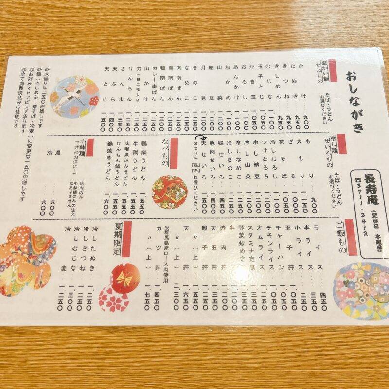 そば 蕎麦 蕎麦屋 そば屋 おすすめ soba 日刊水と蕎麦 soba-aqua メニュー東京都池尻『池尻大橋 長寿庵』「小鉢麺 温」「オムライス」「目黒のさんまそば」