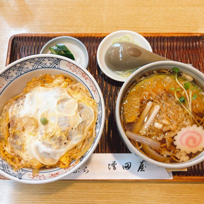 そば 蕎麦 蕎麦屋 そば屋 おすすめ soba 日刊水と蕎麦 soba-aqua メニュー東京都駒澤大学『駒沢 増田屋』「かつ丼セット」
