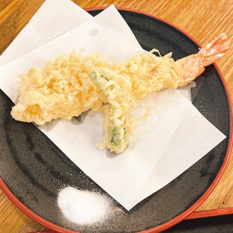 そば 蕎麦 蕎麦屋 そば屋 おすすめ soba 日刊水と蕎麦 soba-aqua メニュー東京都麻布十番『総本家更科堀井 本店』「車海老天もり」