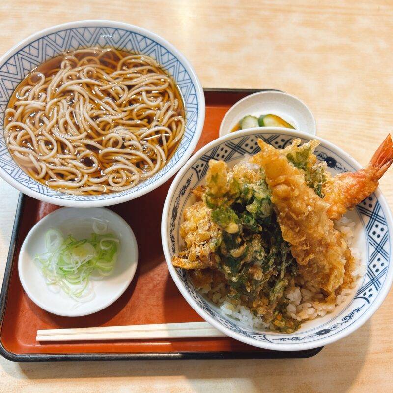 そば 蕎麦 蕎麦屋 そば屋 おすすめ soba 日刊水と蕎麦 soba-aqua メニュー東京都小岩『米むら』「天丼セット」