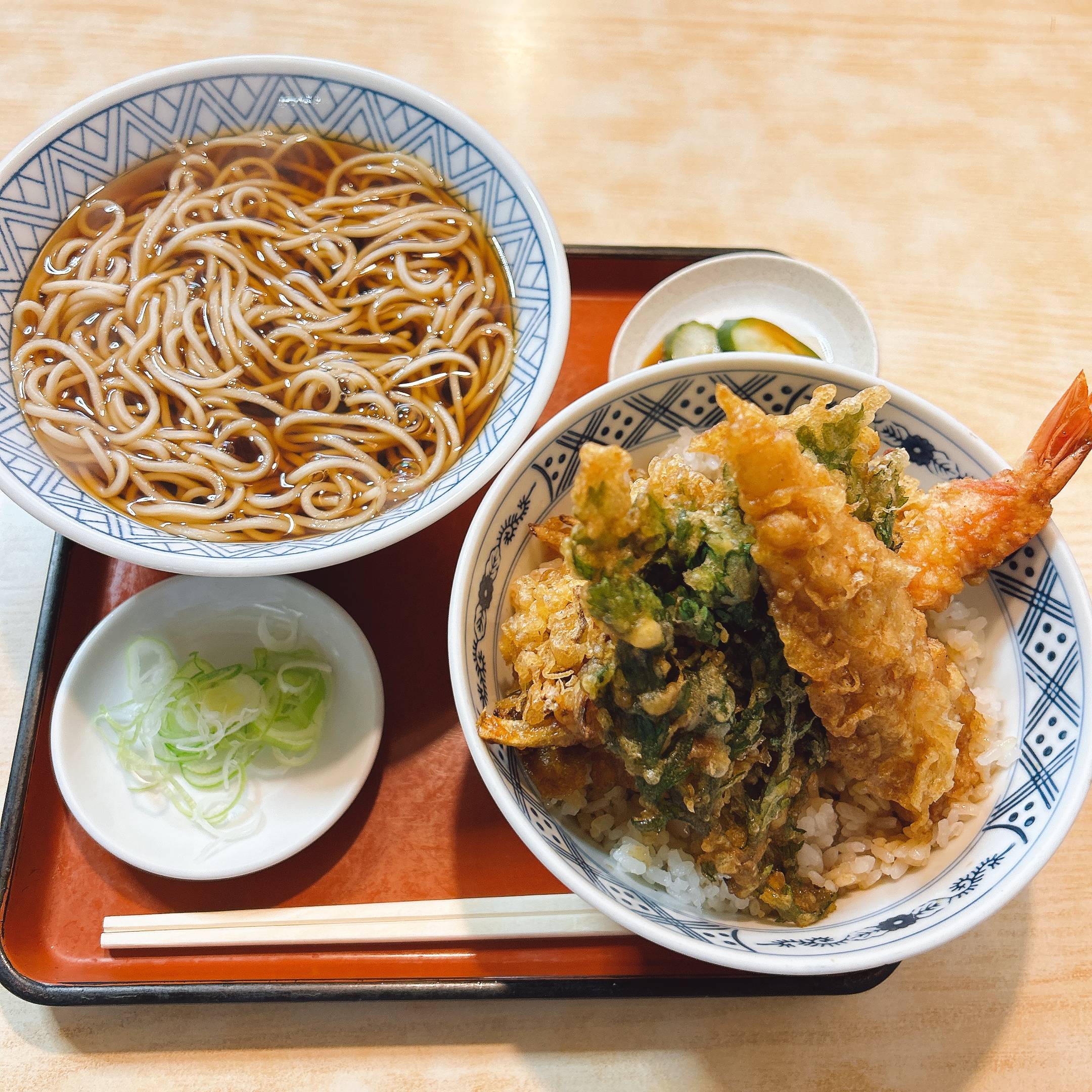 そば 蕎麦 蕎麦屋 そば屋 おすすめ soba 日刊水と蕎麦 soba-aqua メニュー東京都小岩『米むら』「天丼セット」
