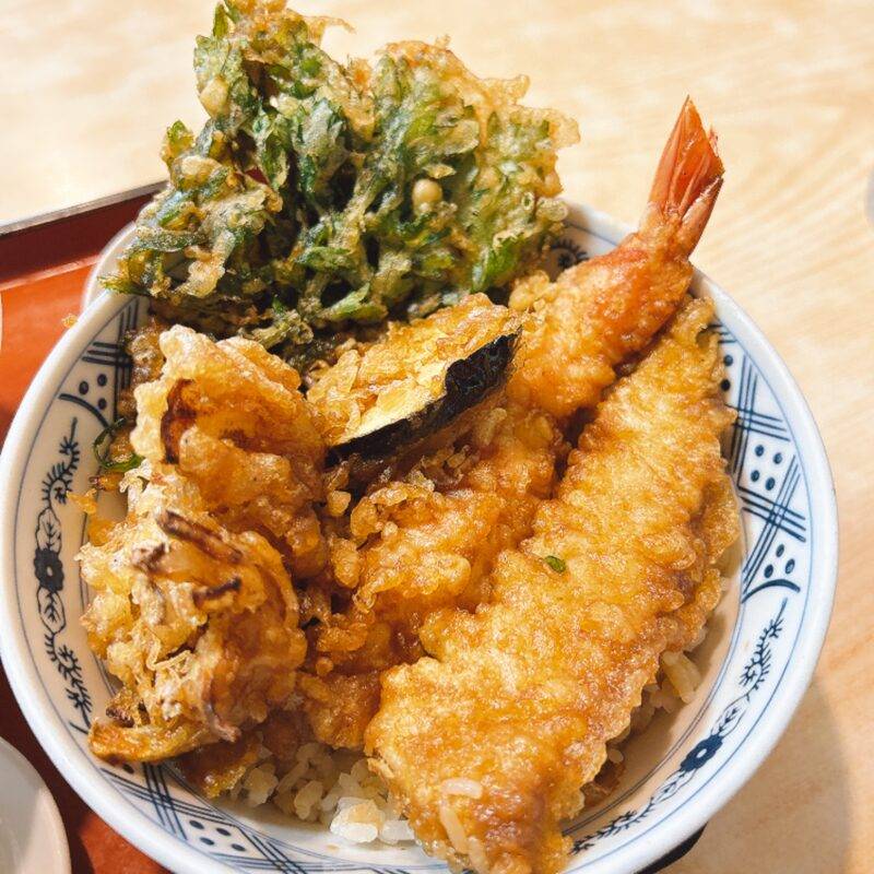 そば 蕎麦 蕎麦屋 そば屋 おすすめ soba 日刊水と蕎麦 soba-aqua メニュー東京都小岩『米むら』「天丼セット」