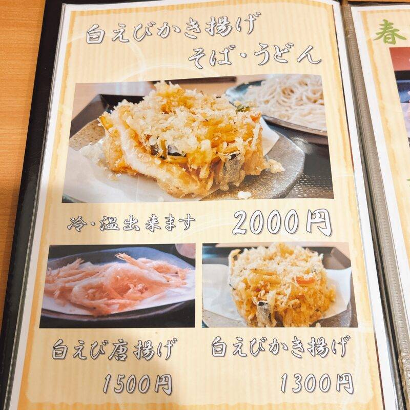 そば 蕎麦 蕎麦屋 そば屋 おすすめ soba 日刊水と蕎麦 soba-aqua メニュー東京都両国『やぶそば』「春限定 新玉ねぎ天ぷらそば」