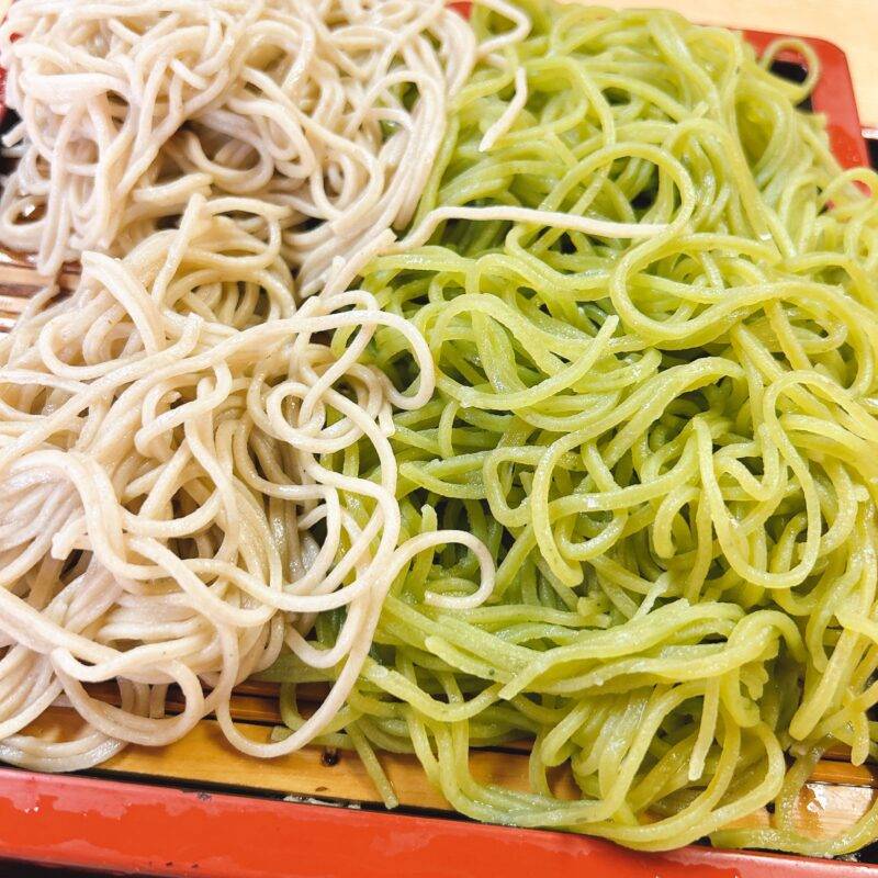 そば 蕎麦 蕎麦屋 そば屋 おすすめ soba 日刊水と蕎麦 soba-aqua メニュー 東京都神保町『神田錦町 更科』「穴子天そば 2色せいろ」