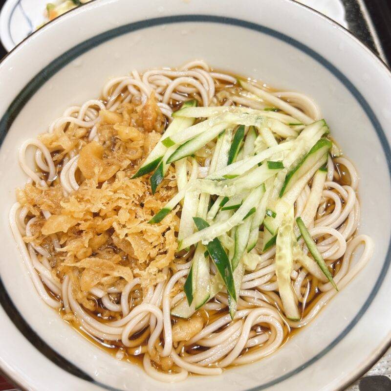 そば 蕎麦 蕎麦屋 そば屋 おすすめ soba 日刊水と蕎麦 soba-aqua メニュー 東京都曳舟『そば処 一力屋』「日替りランチ 親子丼 冷たぬき」