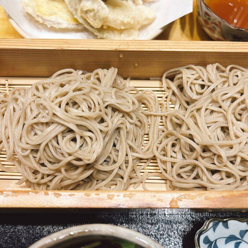 そば 蕎麦 蕎麦屋 そば屋 おすすめ soba 日刊水と蕎麦 soba-aqua メニュー 東京都北綾瀬『そば亭 丸十』「鴨ネギせいろ 奈川在来種 十割そば」「野菜天ぷら ハーフ」