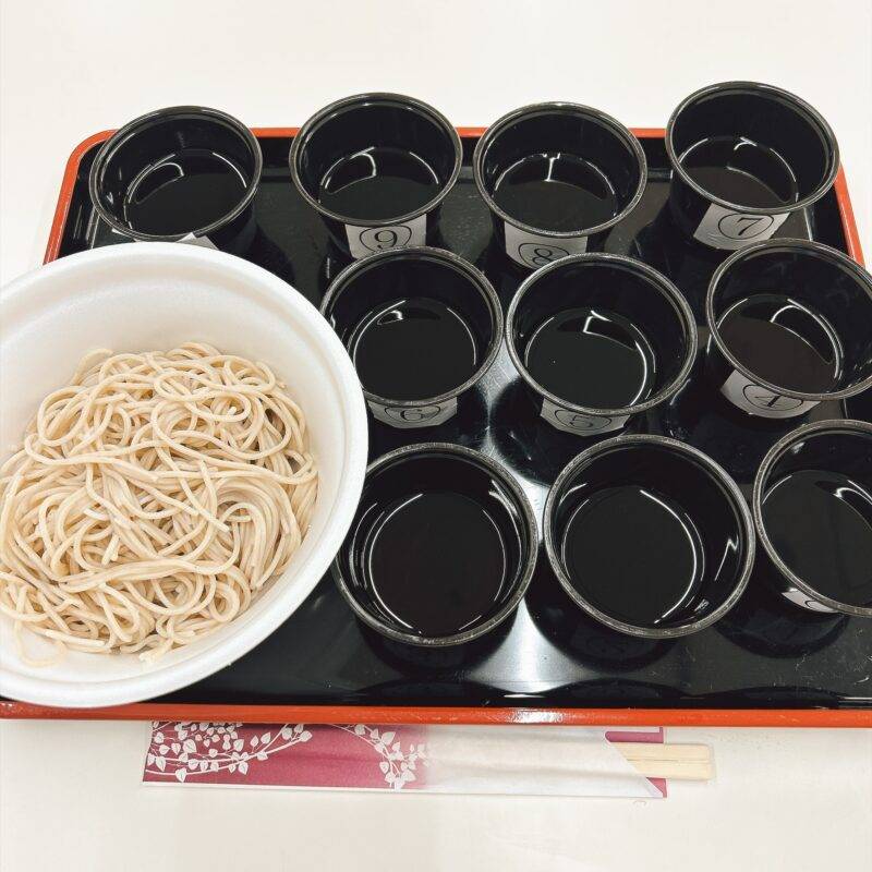 日刊水と蕎麦 soba-aqua 麺産業展2026会場にて