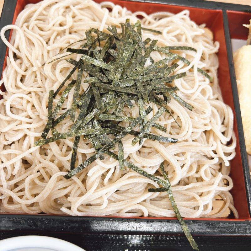 東京都志村坂上『そば処 福原更科』「生ゆば天ざる」