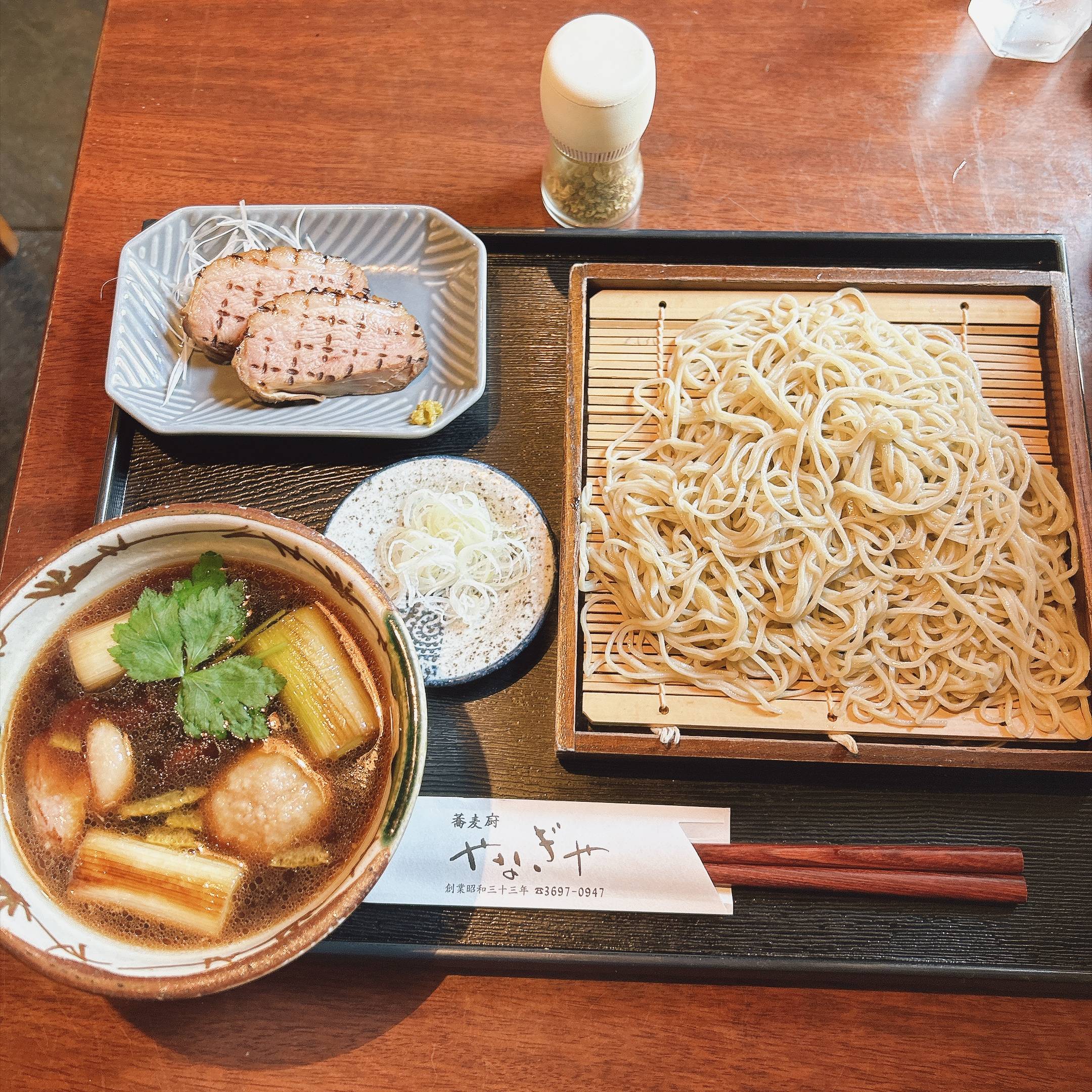 そば 蕎麦 蕎麦屋 そば屋 おすすめ soba 日刊水と蕎麦 soba-aqua メニュー 東京都立石『蕎麦廚 やなぎや』「鴨せいろ」