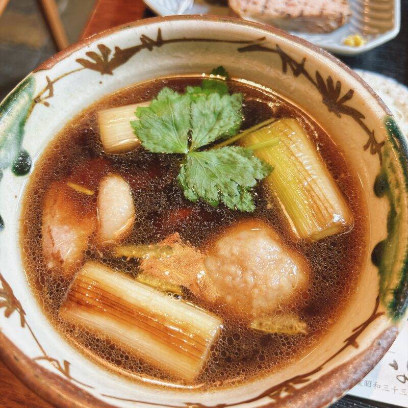 そば 蕎麦 蕎麦屋 そば屋 おすすめ soba 日刊水と蕎麦 soba-aqua メニュー 東京都立石『蕎麦廚 やなぎや』「鴨せいろ」