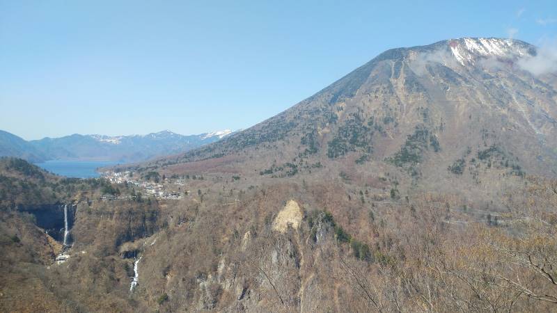 日光・明智平展望台からの眺め